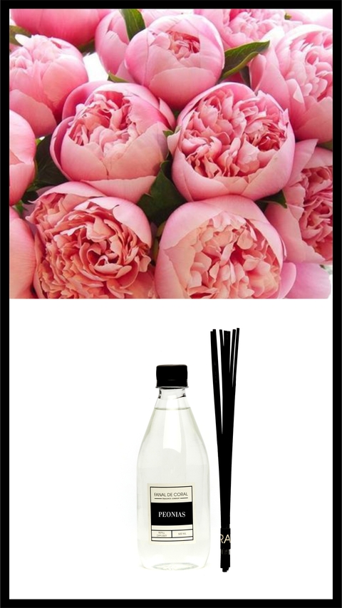 REFILL PEONIAS + 7 VARILLAS
