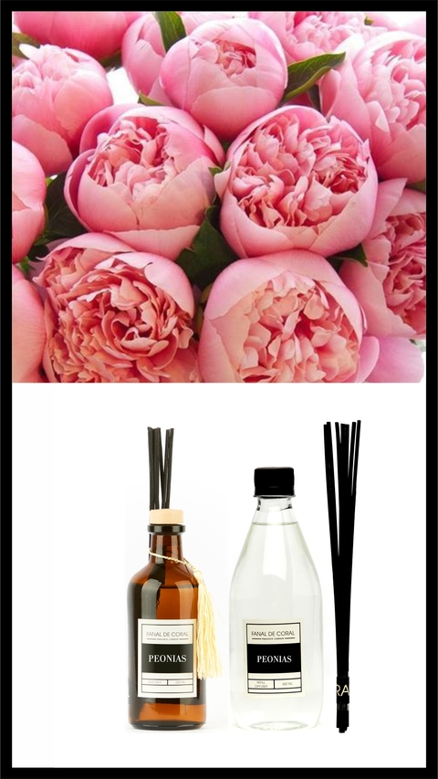 DIFUSOR + REFILL PEONIAS