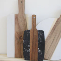 TABLA SUNSET CON MANGO 40x20cm - Food & Stories