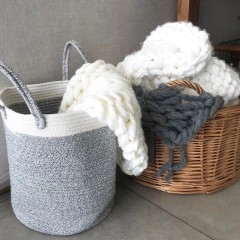 Imagen de CANASTO TEJIDO 32 LITROS