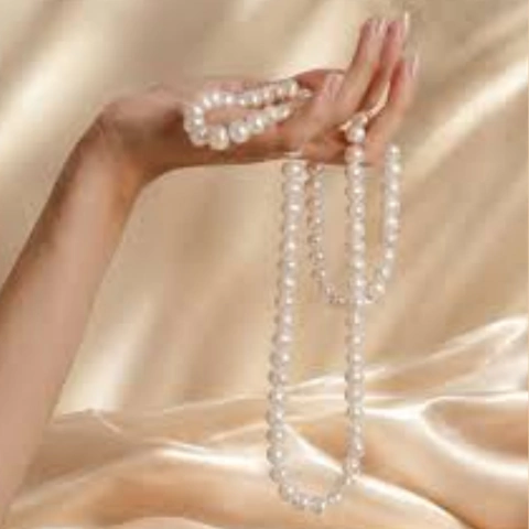 Colar de Pérolas Para Massagem Sensual