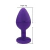 Plug Anal Silicone Jóia Médio - Apimenté Shop