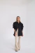 MAXI CAMISA REBECA NEGRA - tienda online