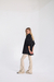 MAXI CAMISA REBECA NEGRA - tienda online