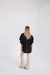 MAXI CAMISA REBECA NEGRA - MARIA C