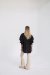 MAXI CAMISA REBECA NEGRA - MARIA C