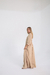 MAXI VESTIDO MAGDALENA BEIGE en internet