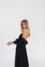 MAXI VESTIDO MAGDALENA NEGRO - tienda online