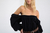 MAXI VESTIDO MAGDALENA NEGRO - comprar online