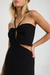 MAXI VESTIDO AMALFITANA NEGRO - MARIA C
