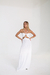 MAXI VESTIDO AMALFITANA OFF WHITE - MARIA C