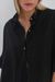 MAXI CAMISA BEGONIA NEGRA - tienda online