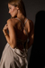 VESTIDO SELENE CEMENTO - MARIA C
