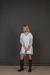 MAXI CAMISA ALFONSINA CELESTE