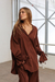 MAXI CAMISA GLORIA CHOCOLATE - tienda online