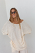 BLUSA HELENA NATURAL - MARIA C
