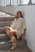 PREVENTA MAXI PONCHO OWEN NATURAL - MARIA C