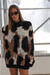 PREVENTA MAXI SWEATER MONACO ANIMAL PRINT - comprar online
