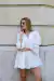 VESTIDO CLARA OFF WHITE - MARIA C