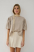 BLUSA AMANDA CEMENTO - MARIA C
