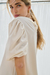 BLUSA AMANDA OFF WHITE - MARIA C