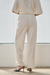 PANTS VERONA OFF WHITE - MARIA C