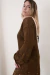 Imagen de VESTIDO POSITANO CHOCOLATE