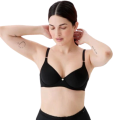 Corpiño soft LIGHT "Deville"(550) B, C y D - Azules.modaintima