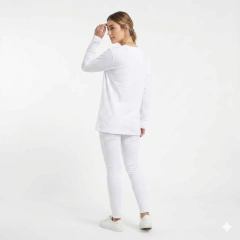 Pijama Blanco térmico - comprar online
