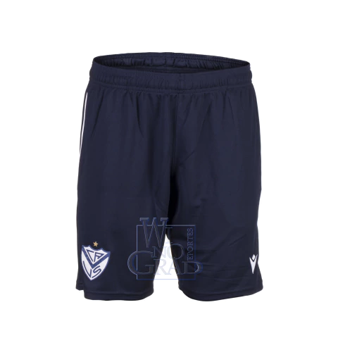 BERMUDA SALIDA VELEZ MACRON DRACO HERO AZUL MARINO c/bolsillos (MA026) - comprar online