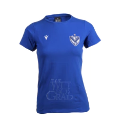 REMERA DAMA VELEZ MACRON AZUL LUTE (MA051) - Winograd deportes Velez