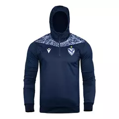 BUZO ISHTAR ZIP HOODY AZUL MARINO (MA055-1) - comprar online