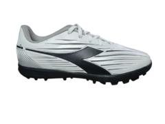 BOTIN FUSION GRIP 5 TF BLANCO/NEGRO/PLATA (DIA865) - comprar online