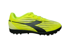 BOTIN FUSION GRIP 5 KIDS TF LIMA/BLANCO/NEGRO (DIA861) en internet
