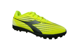 BOTIN FUSION GRIP 5 KIDS TF LIMA/BLANCO/NEGRO (DIA861) - comprar online