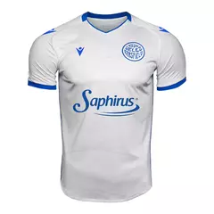 REMERA PREMATCH VELEZ MACRON BLANCA/AZUL WYVERN ECO (MA006) - comprar online