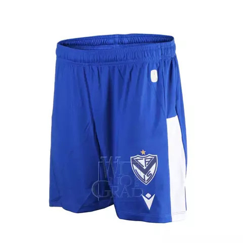 SHORT ALTERNATIVO VELEZ MACRON AZUL NIÑOS (MA005-1) - comprar online