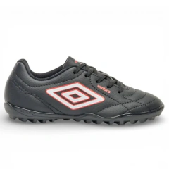BOTIN UMBRO CLASS TF NEGRO ROJO JR (UM1295476)