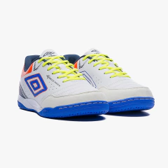 BOTIN FUTSAL X-COMFORT BLANCO/NARANJA/AZUL (UM1248858) en internet