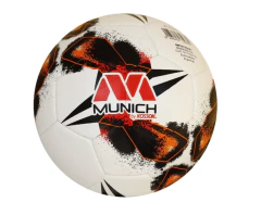 PELOTA MUNICH FLASH BLANCA/ROJA (KOS5-1)