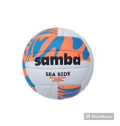 PELOTA VOLLEY SEA SIDE BLANCA/NARANJA/TURQUEZA (SAM56057-136)