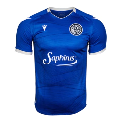 REMERA PREMATCH VELEZ MACRON AZUL WYVERN (MA007) - comprar online