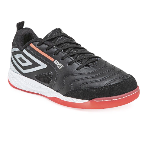 BOTIN PRO 5 BUMP SALA NEGRO/ PLATA/CORAL (UM1142917)