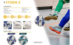 PELOTA FUTSAL STORM X VERDE (KOS25) - comprar online