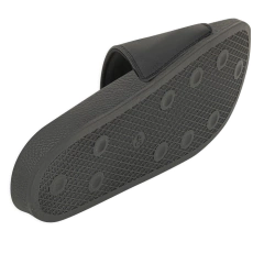 CHINELA CANCUN VELCRO NEGRO (HE41) - Winograd deportes Velez