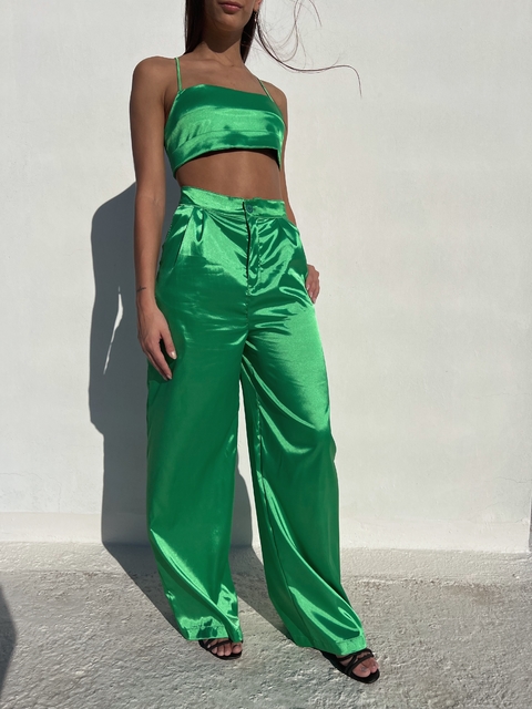 PALAZO ROYALTY | VERDE