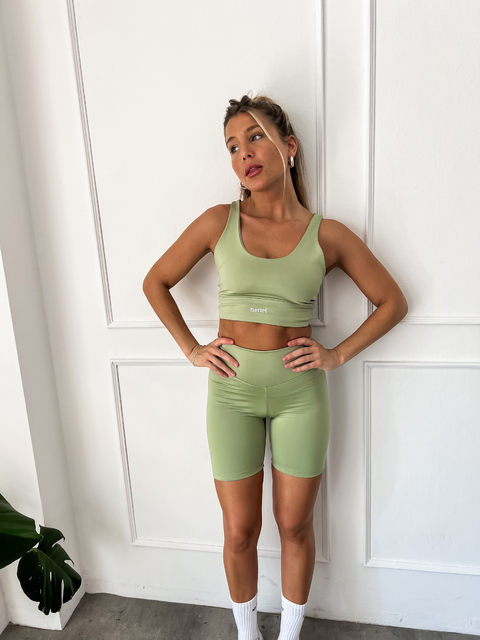 CALZA HILARY CORTA | VERDE - comprar online