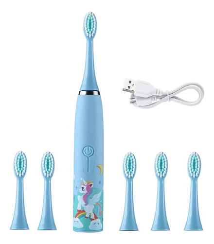 Cepillo De Dientes Eléctrico para Niños Usb 6 Cabezales B30 recargable - comprar online