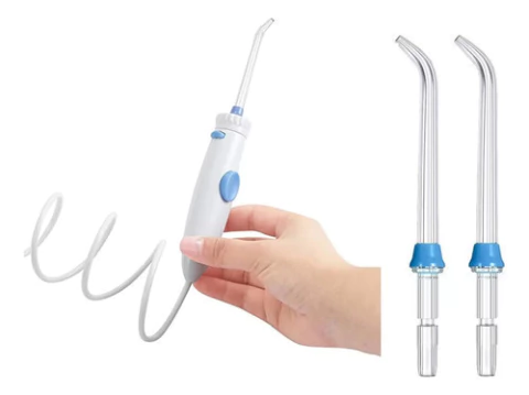 Repuesto De Mango + Cable Irrigador Bucal Water + 2 Picos para equipos waterpik - comprar online