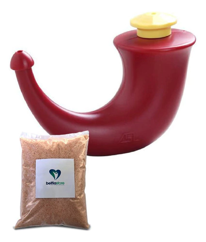 Higiene Limpieza Irrigador Nasal Lota Jala Neti Yoga con sal - comprar online